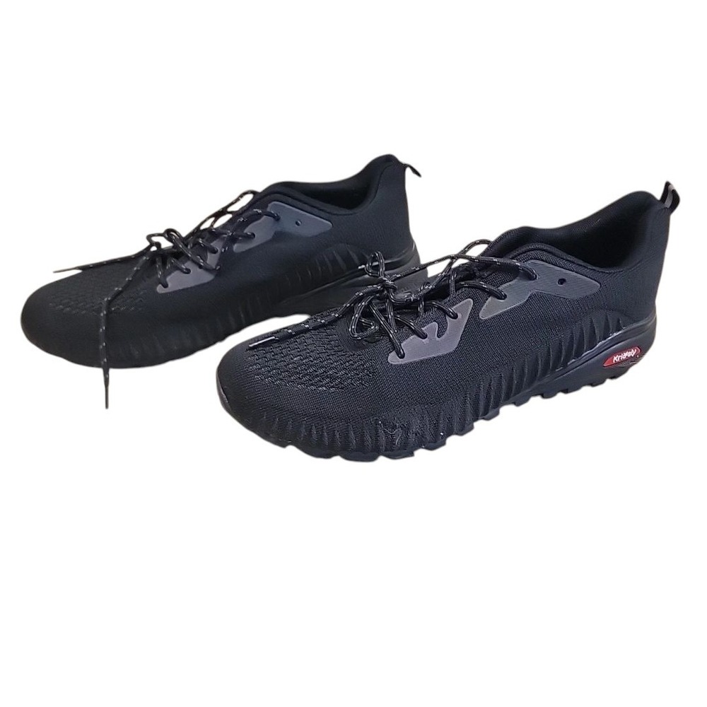 Kricely Trail Shoes Men's Size US 13.5 Black Running Hiking Walking Sneakers